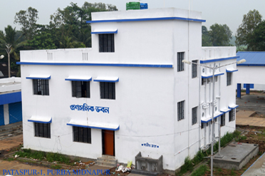 Administrative Building,Bhagwanpur-II Block Seed Farm Krishak Bazar